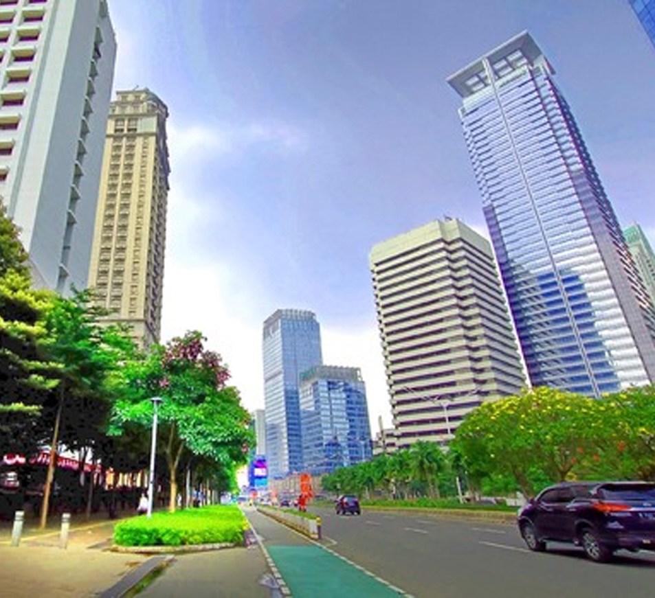 sudirman street jakarta